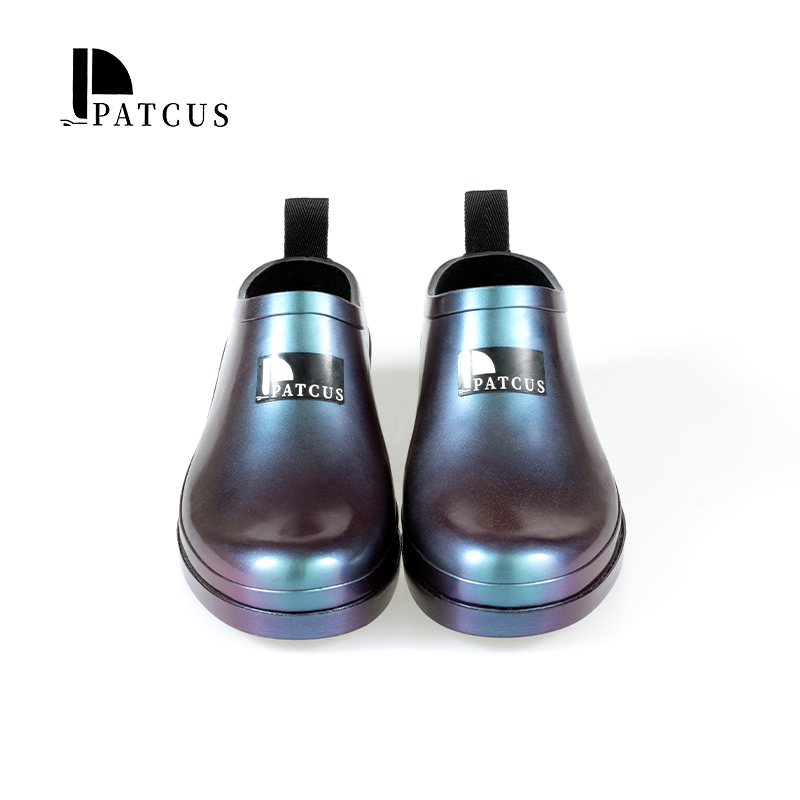 Bonèt Wellies Patcus Fantasy Color pou Gason ki Enpèmeyab e ki Reziste Labou